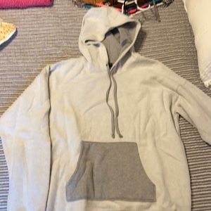 Reverse hoodie